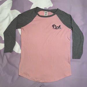 Victoria’s Secret PINK sequin 3/4 sleeve top